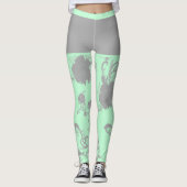 Leggings pivoine (Devant)