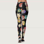 Leggings PixDezines Aloha Ananas/do-it-yourself Couleur arr (Dos)