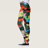 Leggings PixDezines Camo, Flashy (Gauche)