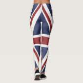 Leggings PixDezines GRUNGE UNION JACK (Dos)