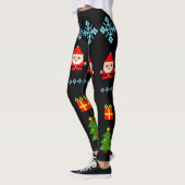 Leggings Pixel Art Noël 2 (Gauche)