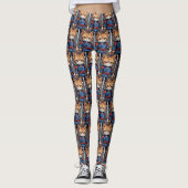 Leggings Pixel de chats Samurai (Devant)