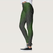 Leggings Pixel motif 01.GRN.bw Black BG (Gauche)