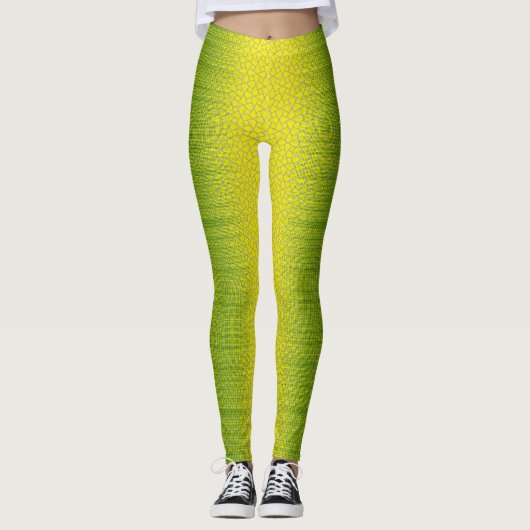 Leggings Pixel motif 01.GRN.bw Byellow BG (Devant)