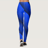 Leggings Pixel Motif 08.B.w BBlue BG (Dos)