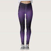 Leggings Pixel Motif 09.B.w. BG pourpre (Devant)