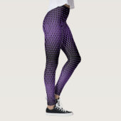 Leggings Pixel Motif 09.B.w. BG pourpre (Droite)