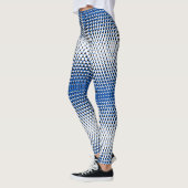 Leggings Pixel Motif 09.BBLK.w Blanc BG (Gauche)