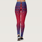 Leggings Pixel Motif 09.BBLK.w Rouge BG (Dos)