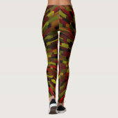 Leggings Pixels Abstraits (Dos)