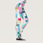 Leggings Pixels pâles géométriques (Droite)