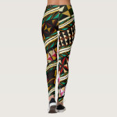 Leggings Plafond espagnol coloré (Dos)