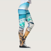 Leggings Plage Bliss : Vue océan (Droite)