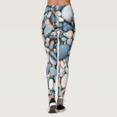 Leggings Plage de galets (Dos)