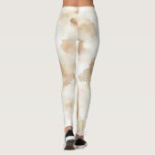 Leggings Plage de sable Abstrait (Dos)