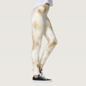 Leggings Plage de sable Abstrait (Droite)