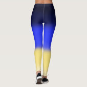 Leggings Plage de sable jaune (Dos)