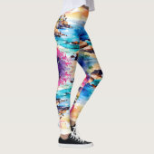 Leggings "Plage isolée" (Droite)