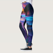 Leggings Plage Tropicale Fantastique Un (Gauche)
