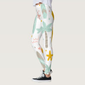 Leggings Plage Vibes d'été (Gauche)