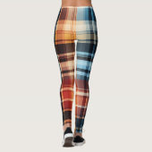 Leggings Plaid All Print Scottish Clan Tartan (Dos)