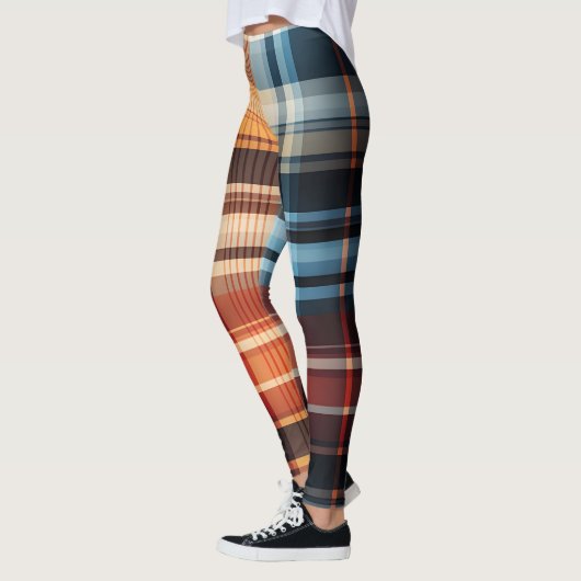 Leggings Plaid All Print Scottish Clan Tartan (Gauche)
