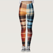 Leggings Plaid All Print Scottish Clan Tartan (Devant)