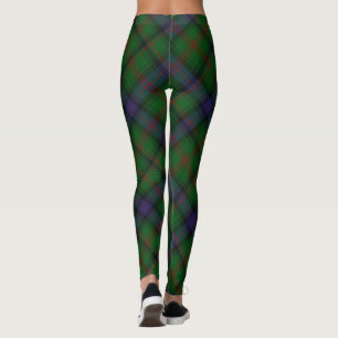 Leggings Plaid bleu vert tartan Park