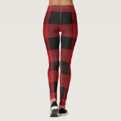 Leggings Plaid couleur mignon (Dos)