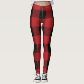 Leggings Plaid couleur mignon (Devant)