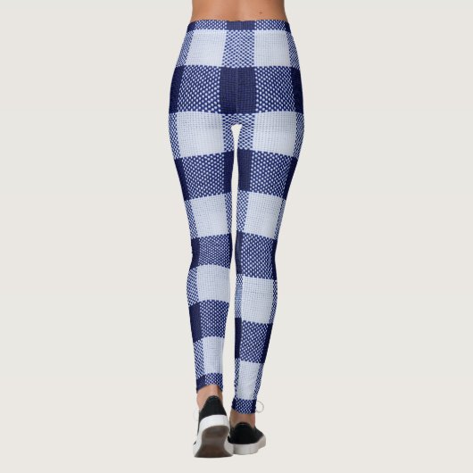 Leggings Plaid couleur mignon (Dos)