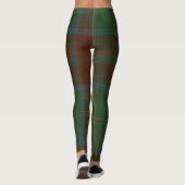 Leggings Plaid de clan de tartan de brasseur (Dos)