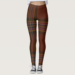 Leggings Plaid de clan de tartan de Conroy