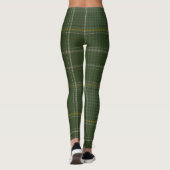 Leggings Plaid de clan de tartan de Currie (Dos)