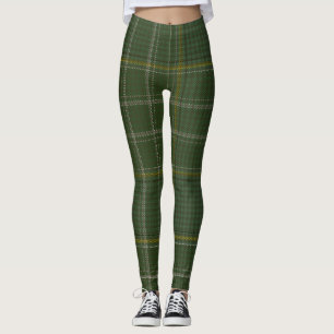 Leggings Plaid de clan de tartan de Currie