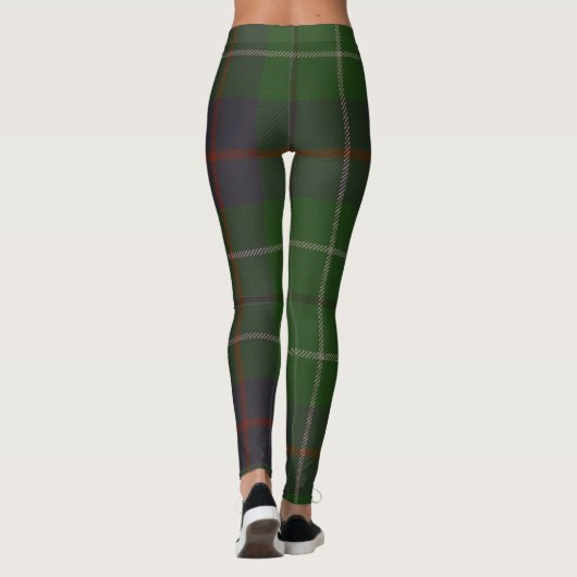 Leggings Plaid de clan de tartan de Duncan (Dos)