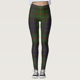 Leggings Plaid de clan de tartan de Gunn