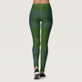 Leggings Plaid de clan de tartan de Johnston (Dos)
