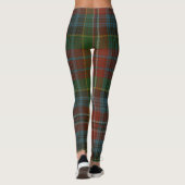 Leggings Plaid de clan de tartan de Kidd (Dos)
