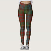 Leggings Plaid de clan de tartan de Kidd (Devant)