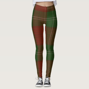 Leggings Plaid de clan de tartan de Lennox