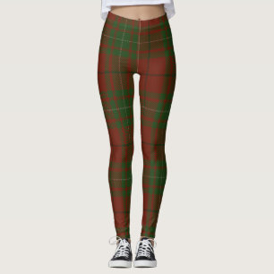 Leggings Plaid de clan de tartan de MacAulay