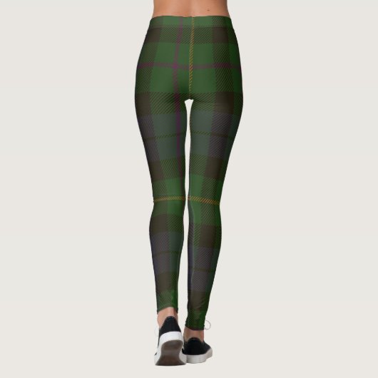 Leggings Plaid de clan de tartan de MacBride (Dos)