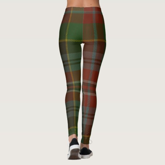 Leggings Plaid de clan de tartan de MacPherson (Dos)