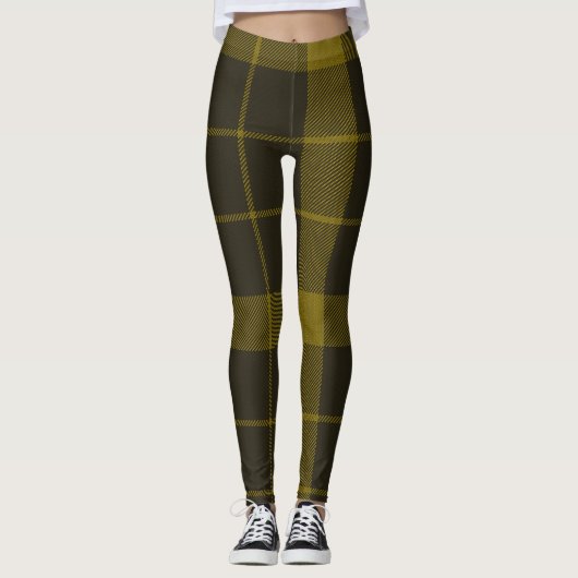 Leggings Plaid de clan de tartan de Raeburn (Devant)