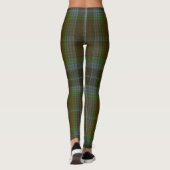 Leggings Plaid de clan de tartan de Thomson (Dos)
