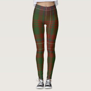 Leggings Plaid de clan de tartan de Wilson