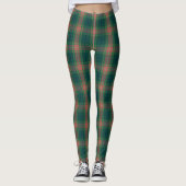 Leggings Plaid de tartan irlandais de Gallagher de clan (Devant)