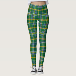 Leggings Plaid de tartan irlandais de Kerry du comté