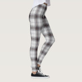 Leggings Plaid de tartan rouge noir blanc (Droite)